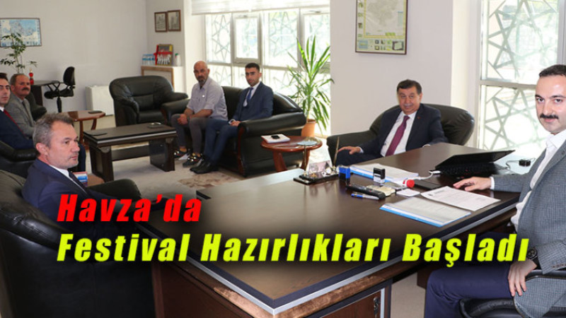 Havza 25 Mayıs Atatürk'ü Anma ve Kutlama Festivali'ne hazırlanıyor