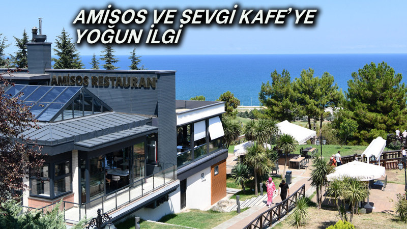 Amisos Ve Sevgi Kafe’ye Yoğun İlgi