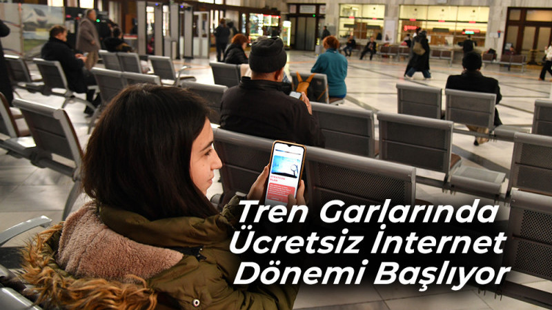 Tren Garlarında Ücretsiz İnternet Dönemi Başlıyor