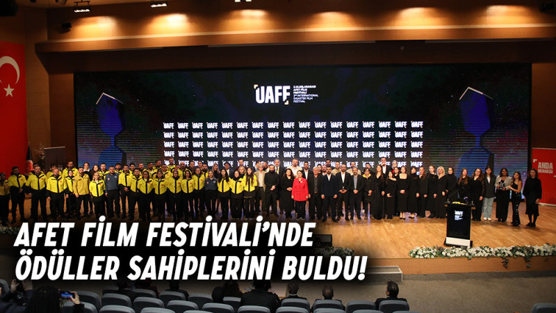 Afet Film Festivali’nde ödüller sahiplerini buldu!