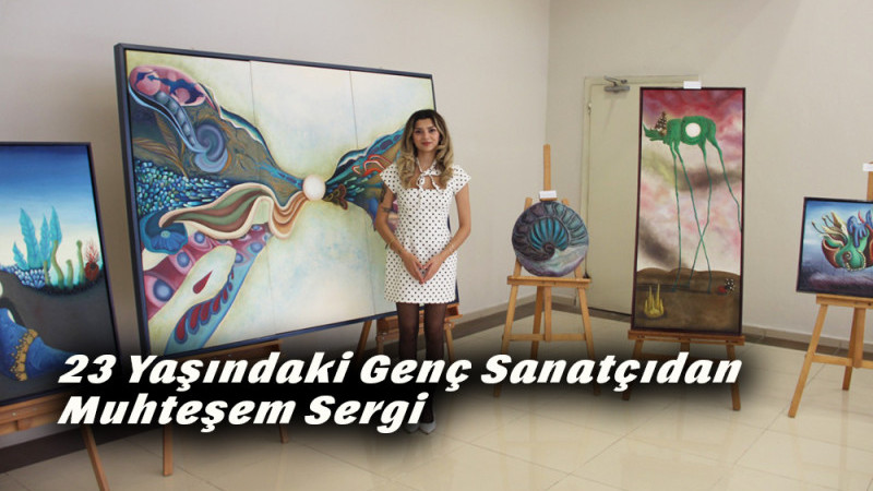 23 Yaşındaki Genç Sanatçıdan Muhteşem Sergi