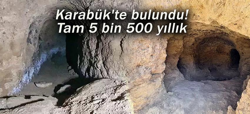 Karabük'te 5 bin 500  yer altı kaya yerleşkesi keşfedildi