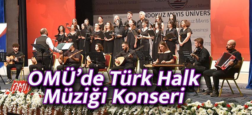 OMÜ’de Türk Halk Müziği Konseri
