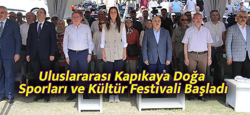 Uluslararası Kapıkaya Doğa Sporları ve Kültür Festivali Başladı