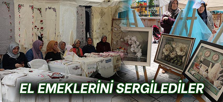El emeklerini sergilediler