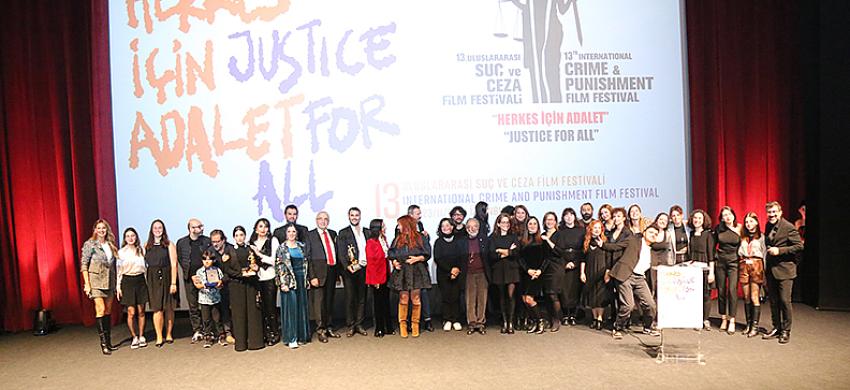 Uluslararası Suç ve Ceza Film Festivali'nde ödüller sahiplerini buldu