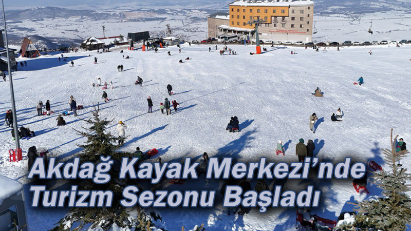 Samsun Akdağ Kayak Merkezi’nde Turizm Sezonu Başladı