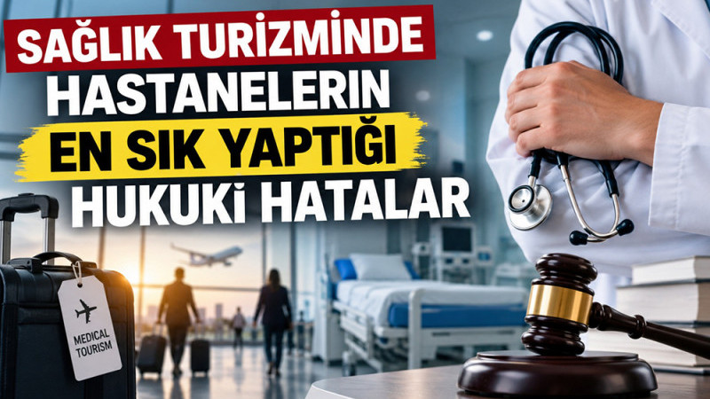 Sağlık Turizminde Hastanelerin En Sık Yaptığı Hukuki Hatalar