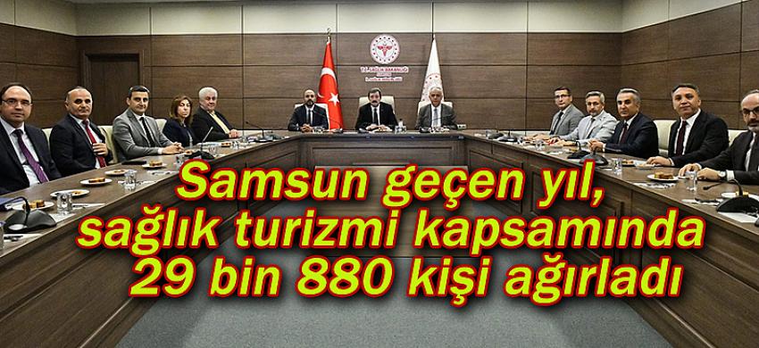 Samsun geçen yıl 29 bin 880 sağlık turisti ağırladı