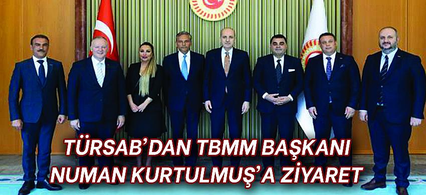 TÜRSAB'dan  TBMM Başkanı Numan Kurtulmuş'a ziyaret