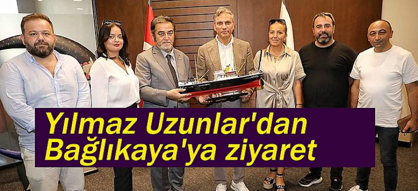 Yılmaz Uzunlar'dan Firuz Bağlıkaya'ya ziyaret